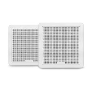 Fusion FM-Serie Marinelautsprecher - 6,5 Zoll - Square (quadratische Form) - weiß