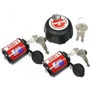 Durasafe Combo EL6-2 | 2 Stück E-LOCK® und Swivel Mount Lock für RAM Mount C Kugel