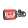 DuraSafe 2 Stück E-LOCK,  Universalschloß für Echolote (alle Marken)und Montageplatte MKA-16-03
