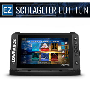 Lowrance Elite FS 9 Echolot - mit Active Imaging 3-in-1 Geber - EZ Schlageter Edition