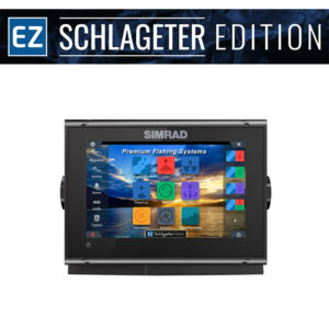Simrad GO9 XSE mit Active Imaging 3-in-1-Heckgeber - EZ-Schlageter-Edition