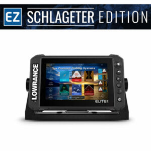 Lowrance Elite FS 7 Echolot - mit Active Imaging 3-in-1 Geber - EZ Schlageter Edition