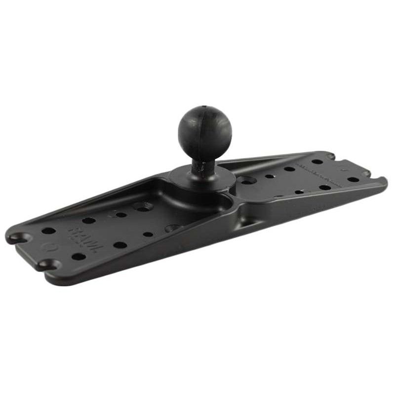 RAM Mounts Universal-Platte (76,2 x 279,4 mm) mit C-Kugel (1,5 Zoll)