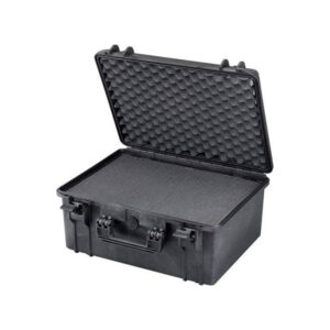 Echolotkoffer (hoch / mittel) - Schwarz mit Schaum 50,2 x 42,2 x 26,7 cm