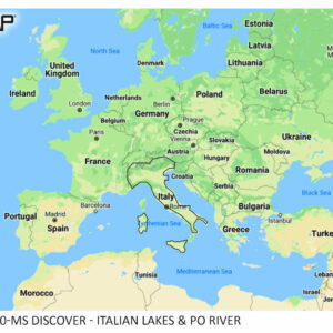 C-MAP DISCOVER Italienische Seen & Flüsse, Po