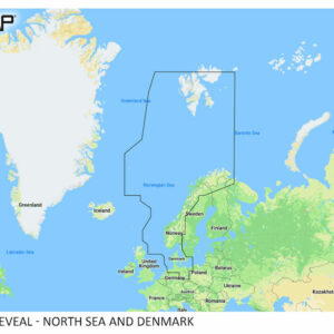 C-MAP REVEAL Deutsche Nord- und Ostsee, Dänemark & Norwegen
