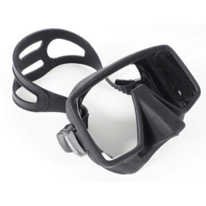 Ursuit Tauchmaske in schwarz - frameless