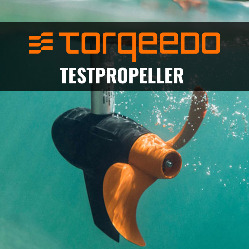 Exklusiv beim Echolotzentrum: Testen Sie den perfekten Propeller für Ihren Torqeedo-Elektromotor!