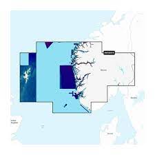 Garmin Navionics Vision+ Seekarte - NVEU051R Norwegen, Lista bis Sognefjord (Norway, Lista to Sognefjord)