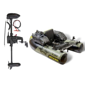 Black Cat Belly Boot Set mit CR30VF Elektromotor von Zebco Rhino