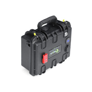 Rigbee LiFePO4 Echolot-Koffer 12V 30Ah / 384Wh inkl. Ladegerät