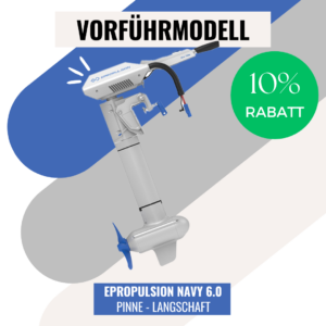 Vorführmodell – ePropulsion Navy 6.0 EVO – Langschaft, Pinnensteuerung