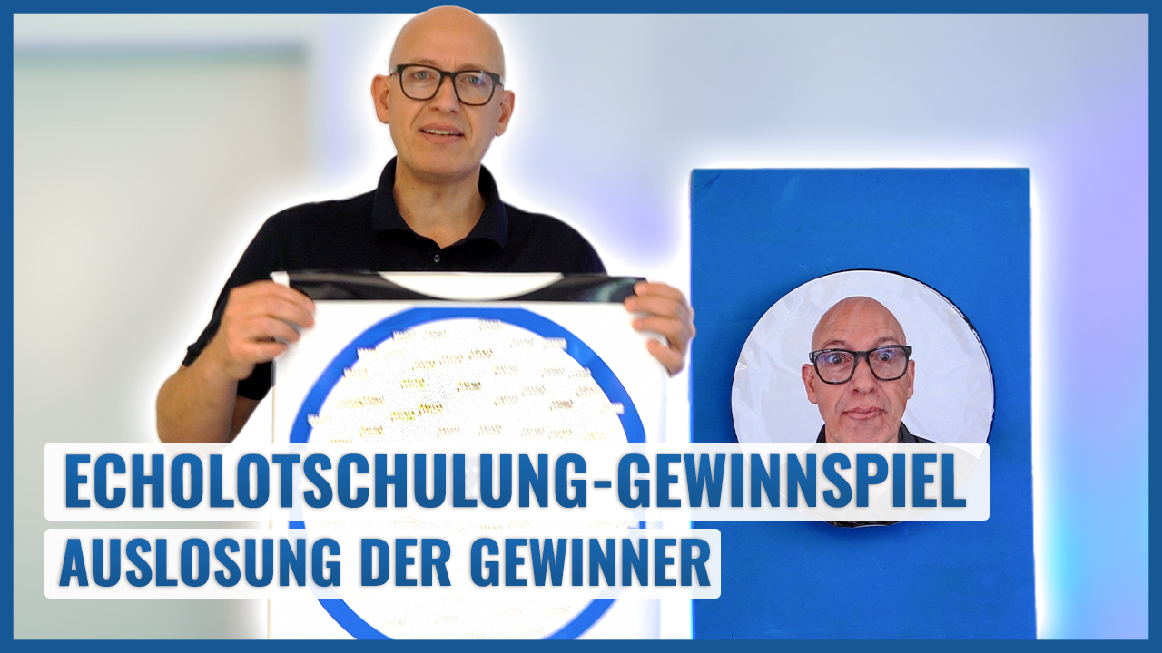 Auslosung der Gewinner für unser aktuelles Echolotschulung-Gewinnspiel
