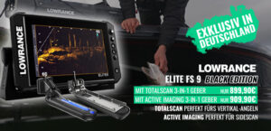 Lowrance Elite FS Black Edition - TotalScan oder Active Imaging