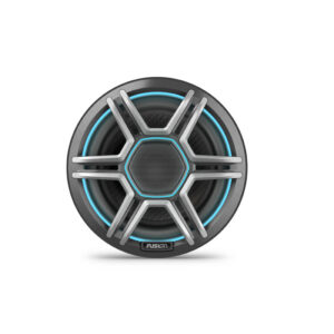 Fusion Apollo™ 8,8-Zoll-LED-Marinelautsprecher mit grauen Sportgrills