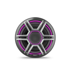 Fusion Apollo™ 7,7-Zoll-LED-Marinelautsprecher mit grauen Sportgrills