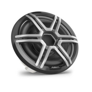 Fusion Apollo™ 10-Zoll-LED-Marinesubwoofer mit grauem Sportgrill