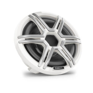 Fusion Apollo™ 10-Zoll-LED-Marinesubwoofer mit weißem Sportgrill
