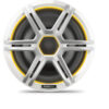 Fusion Apollo™ 10-Zoll-LED-Marinesubwoofer mit weißem Sportgrill