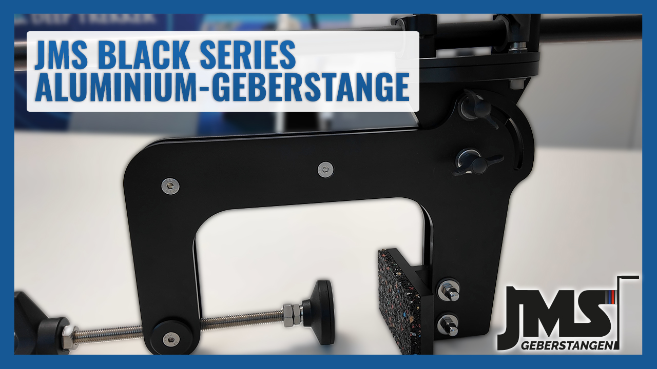 JMS BLACK SERIES Aluminium-Geberstange – High-End Geberhalterung