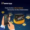 Perfektium Lithium Batterie 12V50Ah LiFePO4 Smart BMS Bluetooth Perfektium