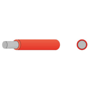 OCEANFLEX Batterie-Kupferkabel verz.16mm2, 10m Spule, rot