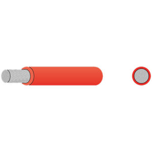 OCEANFLEX Batterie-Kupferkabel verz.25mm2, 10m Spule, rot