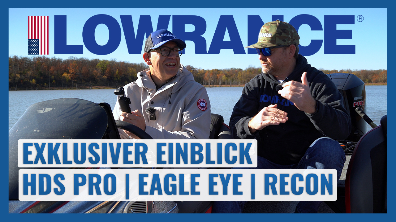 Exklusiver Einblick: Lowrance-Produkte für 2025 – Elite FS 10+12, HDS Pro & der RECON Bugmotor