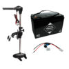 BUNDLE - Zebco Rhino BLX 80 V2 Elektrischer Außenbordmotor - 12V50AH Akku - QuickConnect