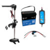 BUNDLE - Zebco Rhino BLX 80 V2 Elektrischer Außenbordmotor - 12V50AH Akku - QuickConnect