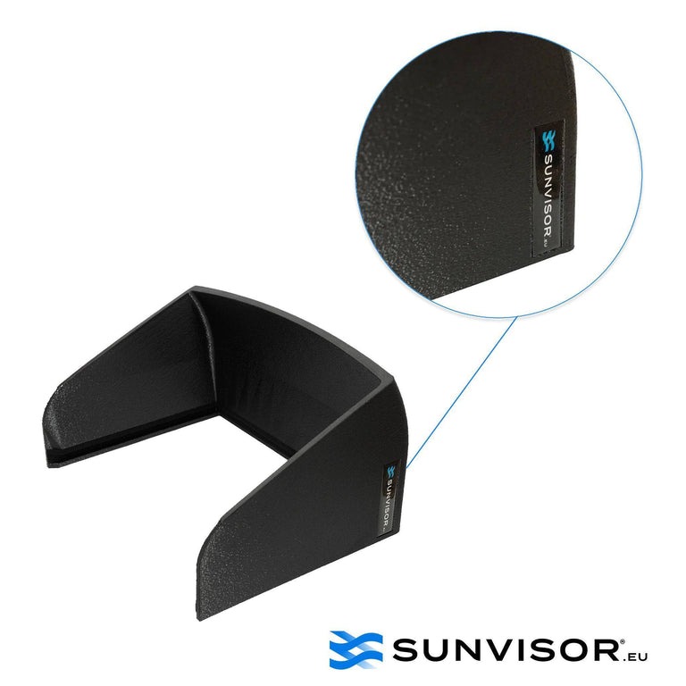 Sunvisor Humminbird Helix 12 - NORMAL ohne zusätzliche Befestigung