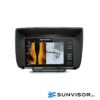 Sunvisor Humminbird XPLORE 12 - HIGHSPEED mit zusätzlicher Befestigung