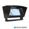 Sunvisor Raymarine Element 12 - HIGHSPEED mit zusätzlicher Befestigung