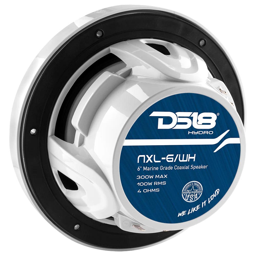 DS18 Lautsprecher 6,5" weiß mit LED / NXL-6