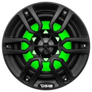 DS18 Lautsprecher 6,5" schwarz mit LED / NXL-6/BK