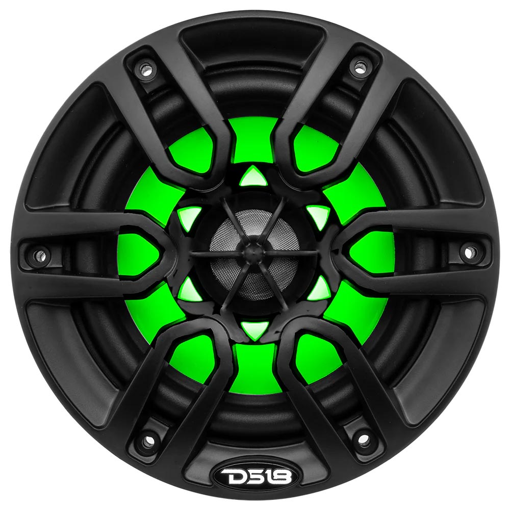 DS18 Lautsprecher 6,5" schwarz mit LED / NXL-6/BK