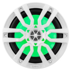 DS18 Lautsprecher 8" weiß mit LED / NXL-8