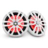 DS18 Lautsprecher 8" weiß mit LED / NXL-8