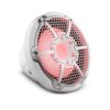 DS18 Subwoofer 10" weiß mit LED / NXL-10SUB/WH