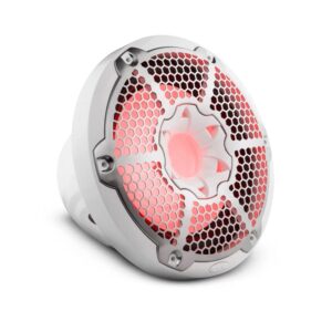 DS18 Subwoofer 10" weiß mit LED / NXL-10SUB/WH
