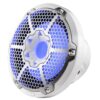 DS18 Subwoofer 10" weiß mit LED / NXL-10SUB/WH