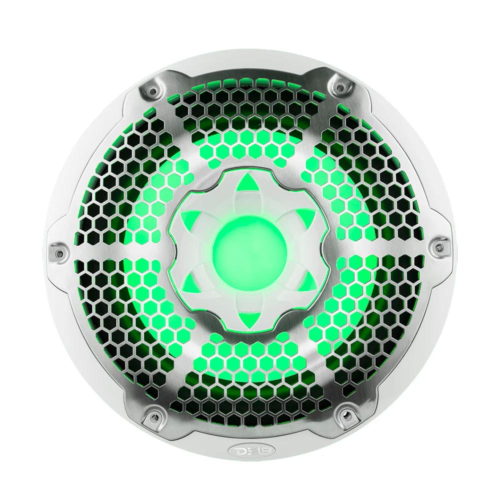 DS18 Subwoofer 10" weiß mit LED / NXL-10SUB/WH