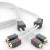 DS18 RCA-Kabel für Verstärker 3,6m