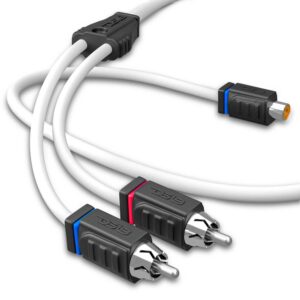 DS18 RCA-Splitter-Kabel Anschluss: 1 W, 2 M
