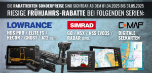 Lowrance/Simrad/C-MAP Frühjahrs-Angebote