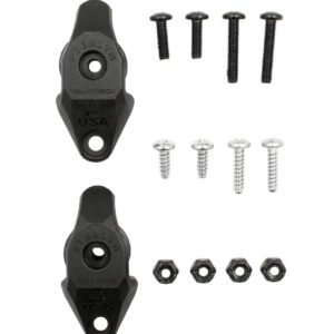 YakAttack Stealth Pulley, Paar mit Beschlägen