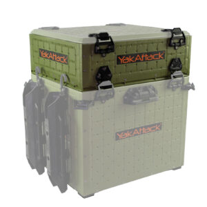 YakAttack YAKATTACK 13x16 ShortStak Nachrüstsatz für BlackPak Pro, Olivgrün