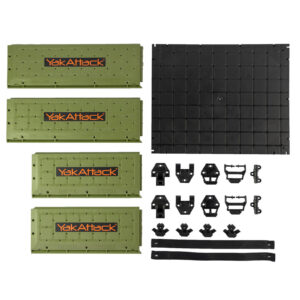 YakAttack YAKATTACK 13x16 ShortStak Nachrüstsatz für BlackPak Pro, Olivgrün