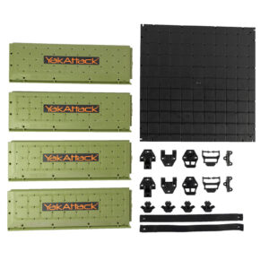 YakAttack YAKATTACK 16x16 ShortStak Nachrüstsatz für BlackPak Pro, Olivgrün