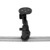 YakAttack Fischfinder-Halterung mit LockNLoad-Montagesystem, runde Platte, 4“ ausziehbar